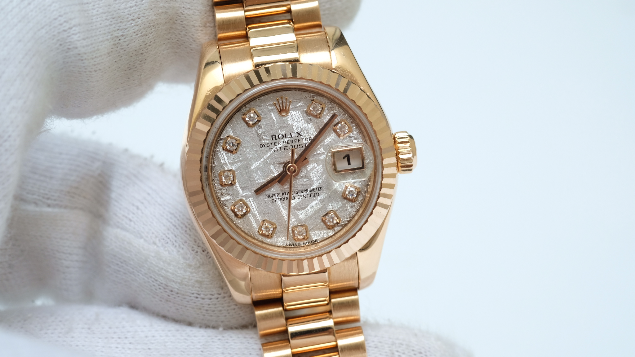 Đồng hồ Rolex Datejust 179175 mặt thiên thạch size 26mm