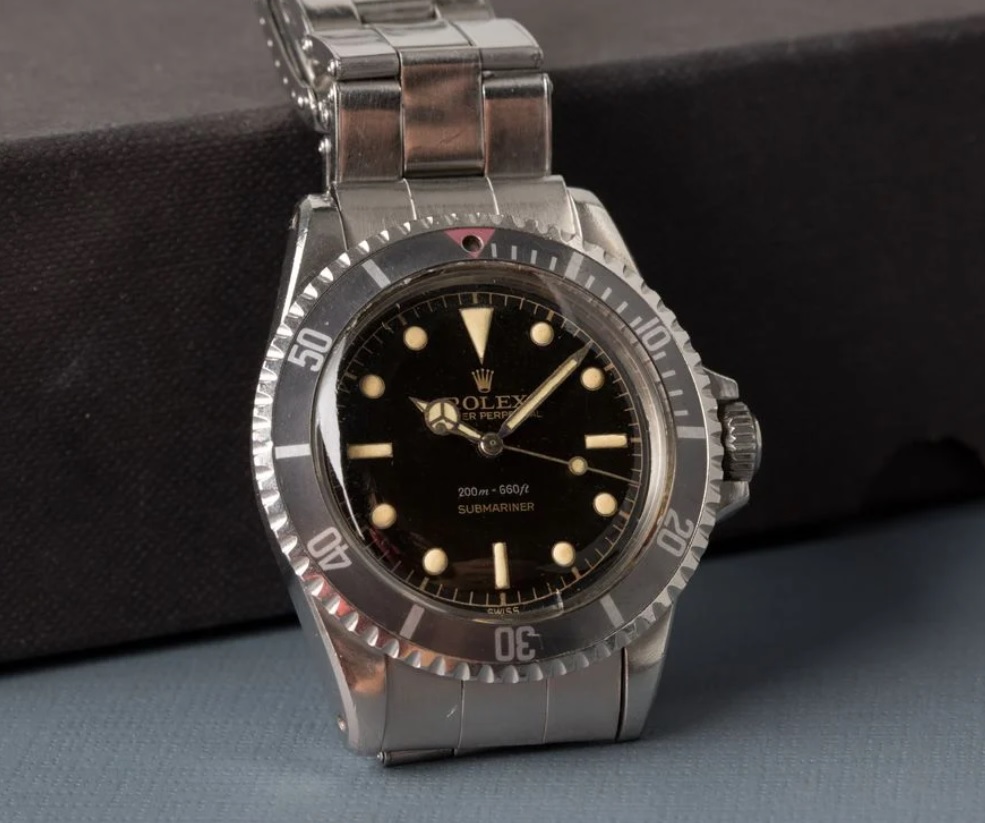 Đồng hồ Rolex Submariner 5512 - Mặt số mạ vàng