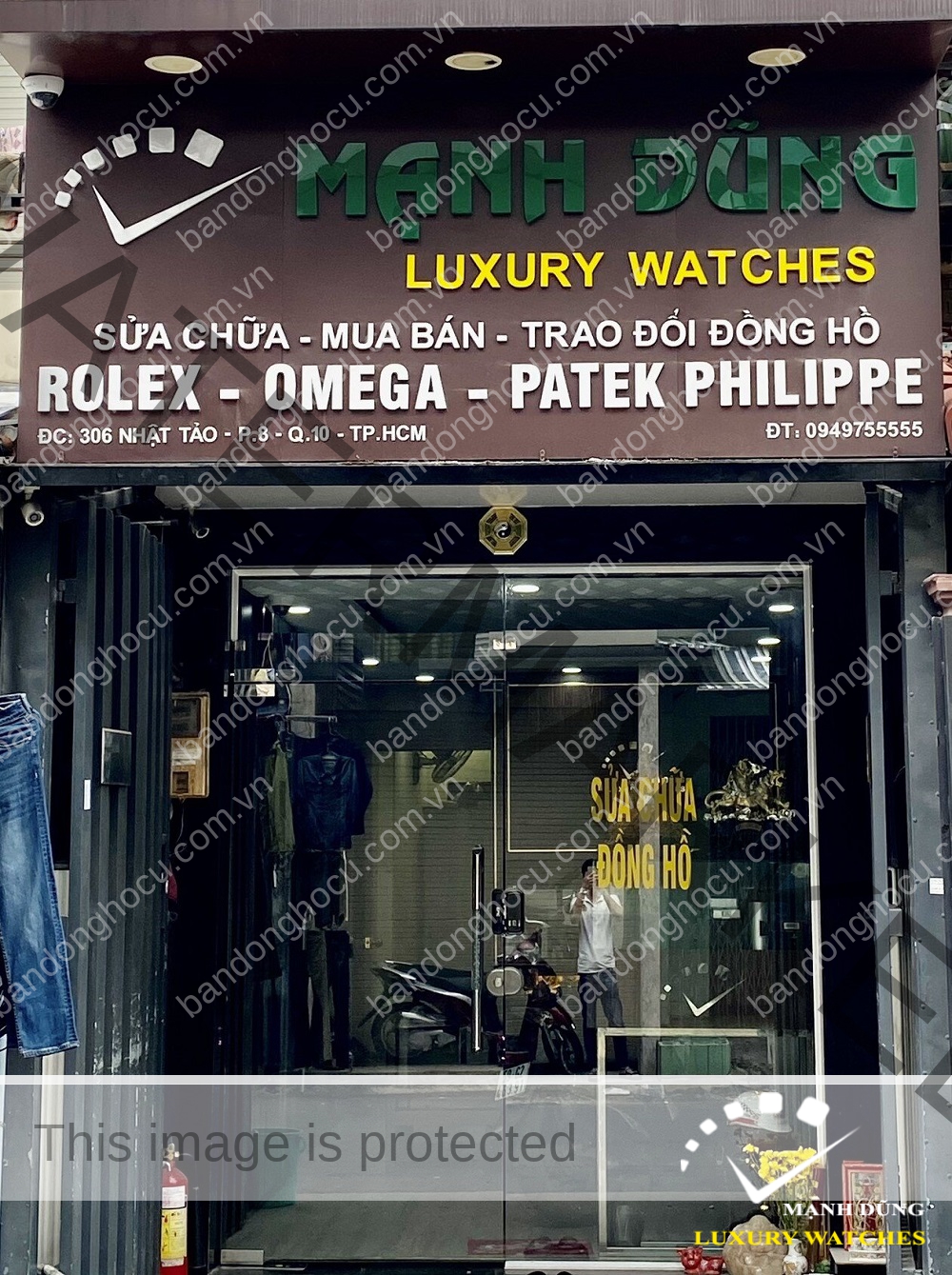 Cửa hàng Mạnh Dũng Luxury tại TPHCM
