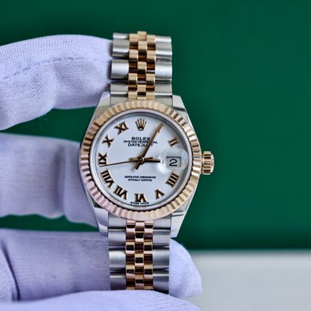 Đồng hồ Rolex 179171 Demi vàng hồng 18k