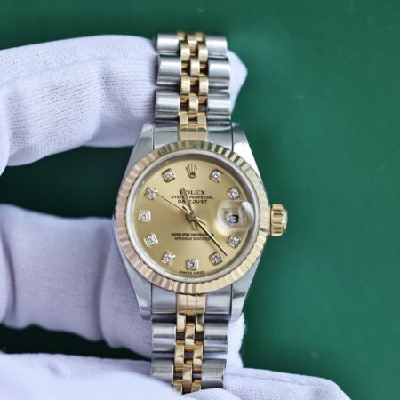 Đồng hồ Rolex 79173 Demi vàng 18k